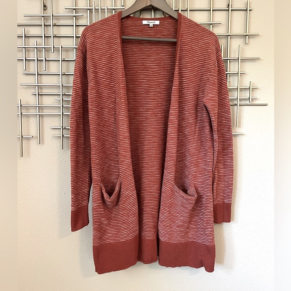 Madewell Sweaters - Madewell | Striped & Textured Cardigan